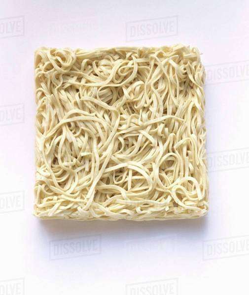 Dried Egg Noodles Stock Photo Dissolve