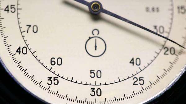 stopwatch running 30 seconds