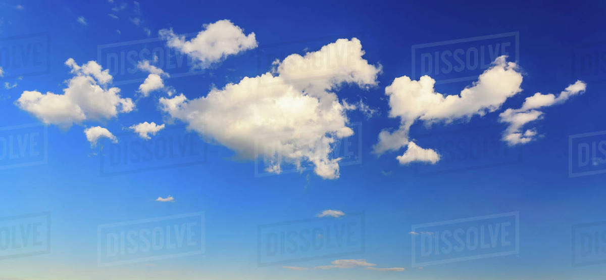 A Blue Sky With White Clouds Free Stock Photo Public