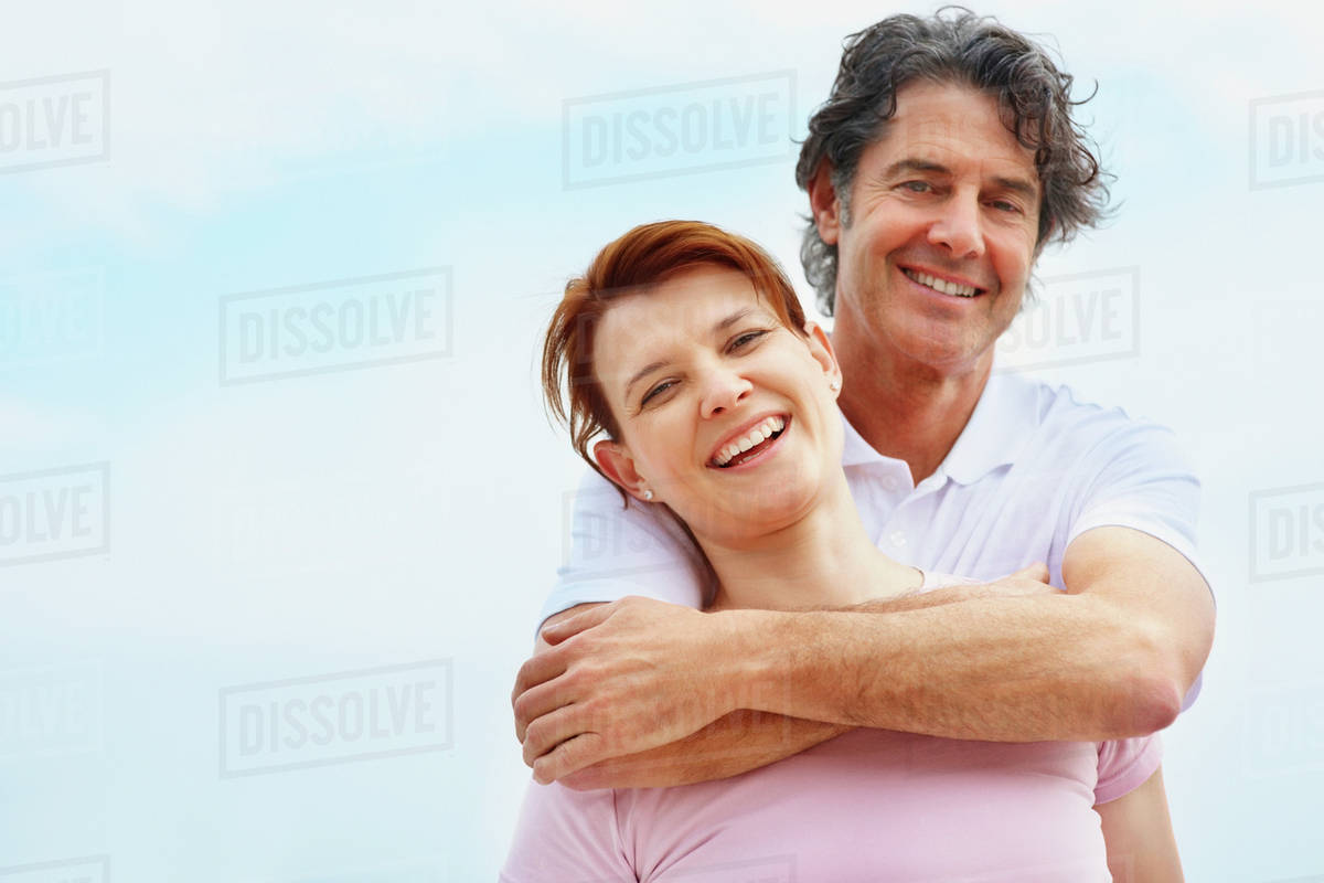 Man embracing woman - Royalty-free Stock Photo | Dissolve