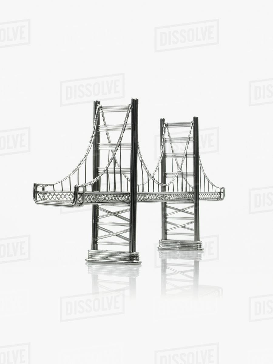 Suspension bridge Stock Photo Dissolve