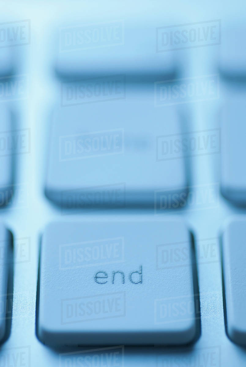 End key on keyboard Stock Photo Dissolve