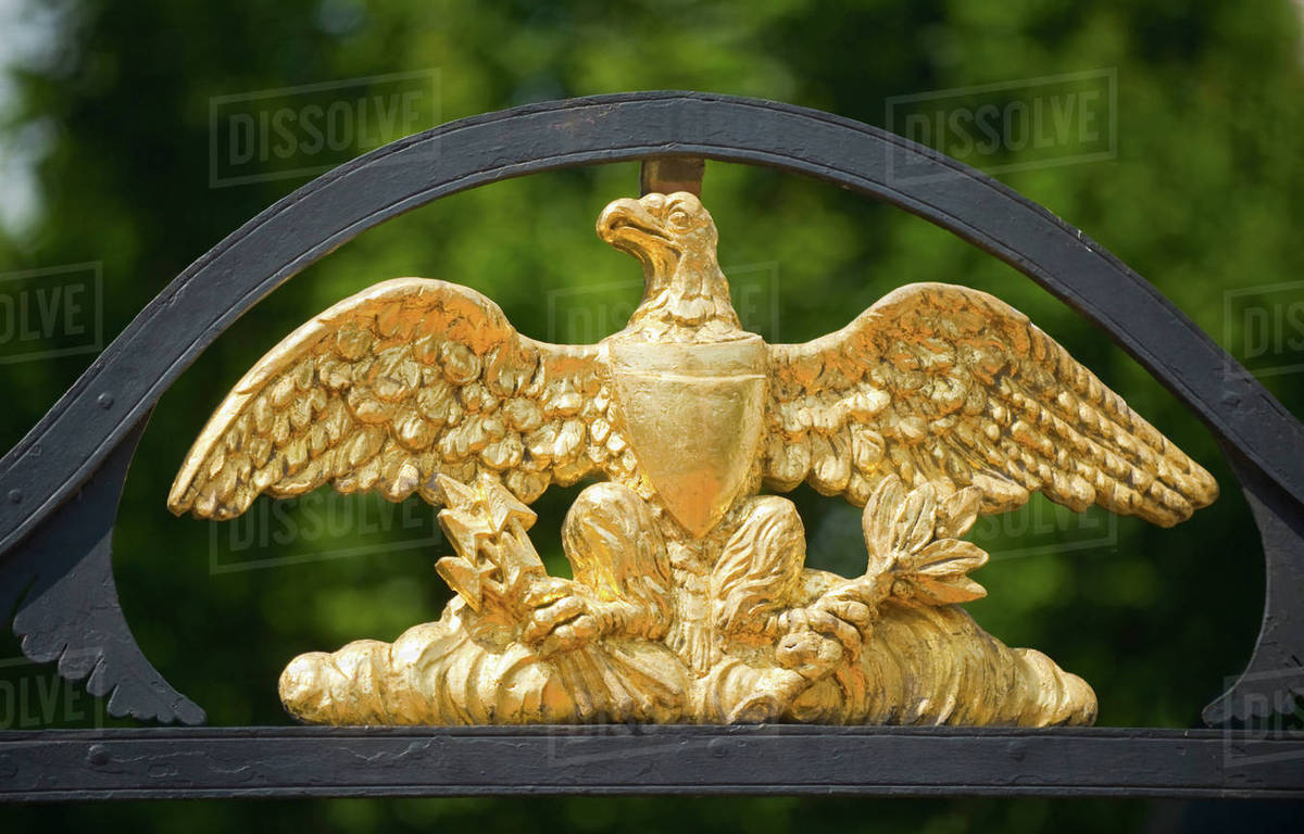 Eagle decoration Stock Photo Dissolve