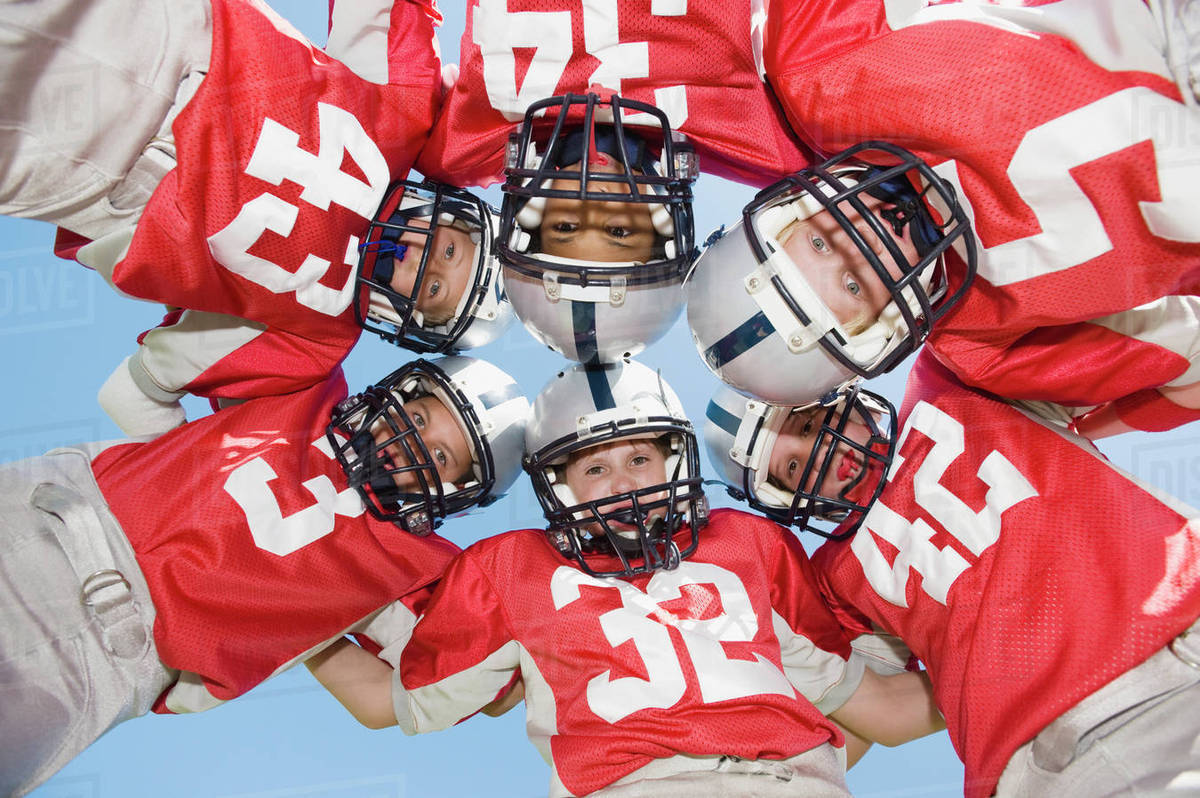 Football stadium night