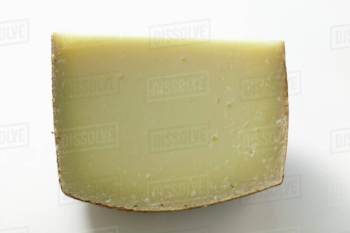 Piece of Pecorino Stock Photo Dissolve