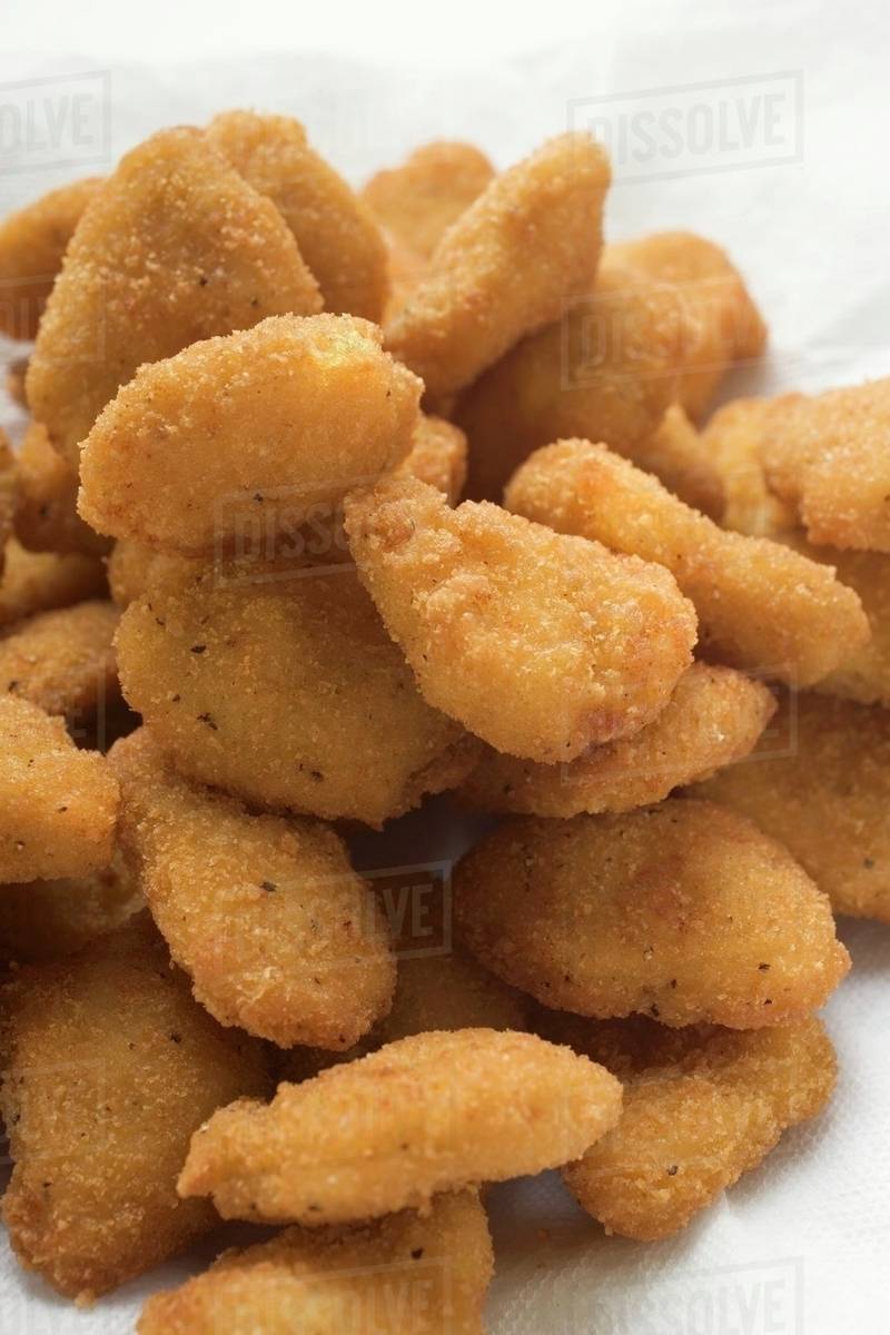 Many chicken nuggets Stock Photo Dissolve