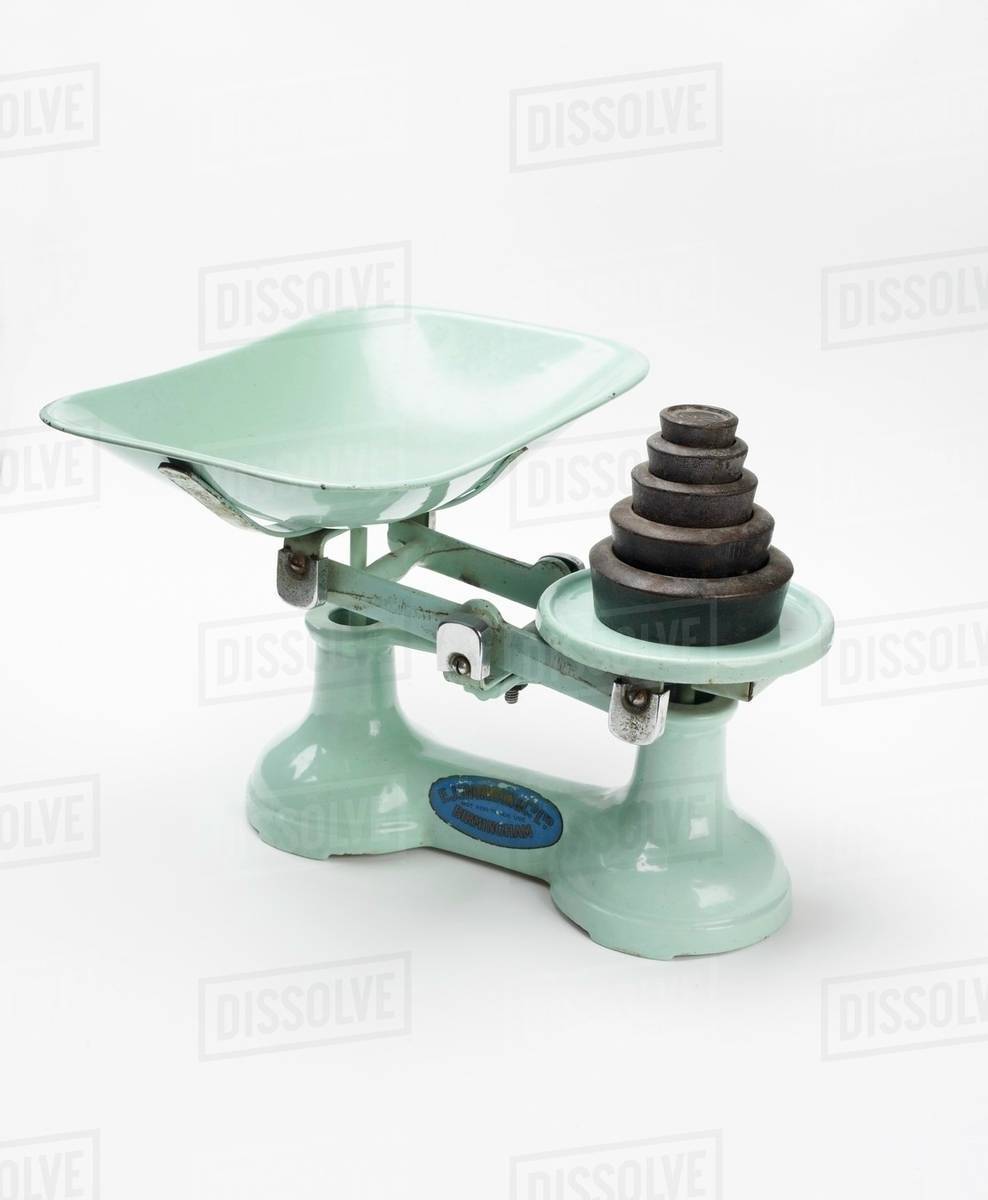 Old Kitchen Scales Stock Photo Dissolve Old Kitchen Scales