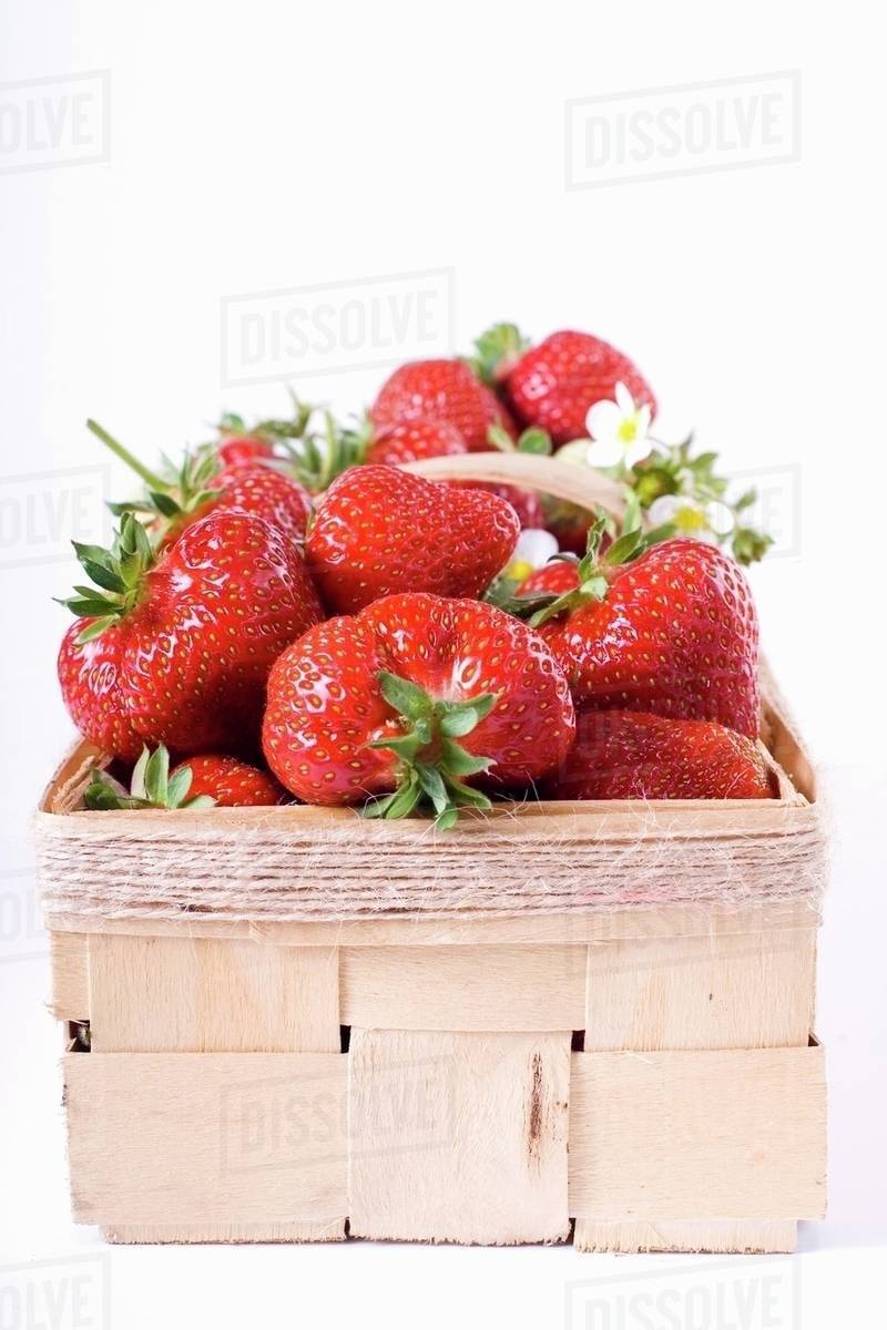 Strawberries in a Stock Photo Dissolve