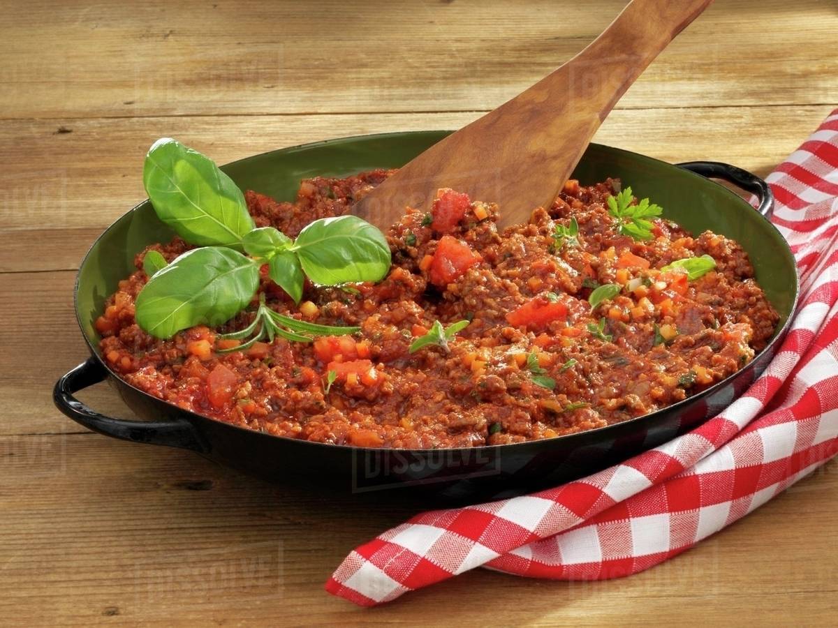 Bolognese sauce Stock Photo Dissolve