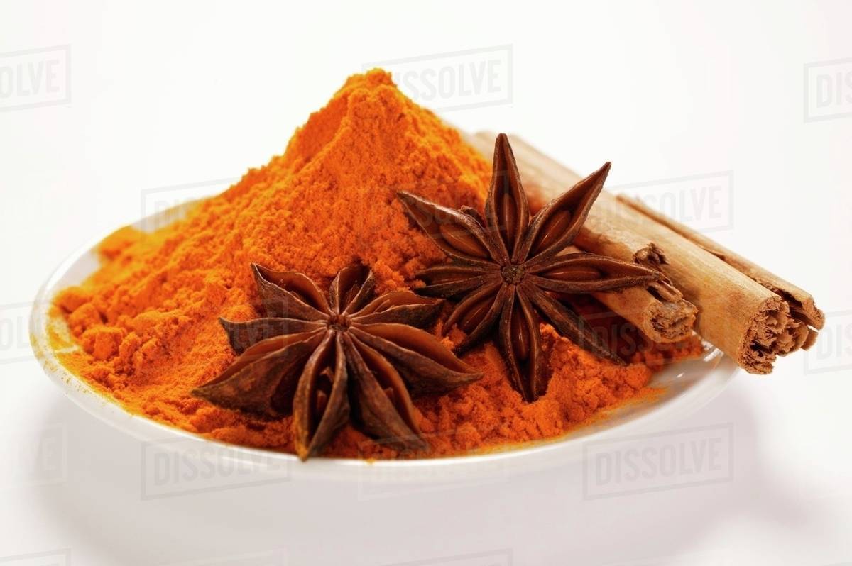 Curry powder Stock Photo Dissolve