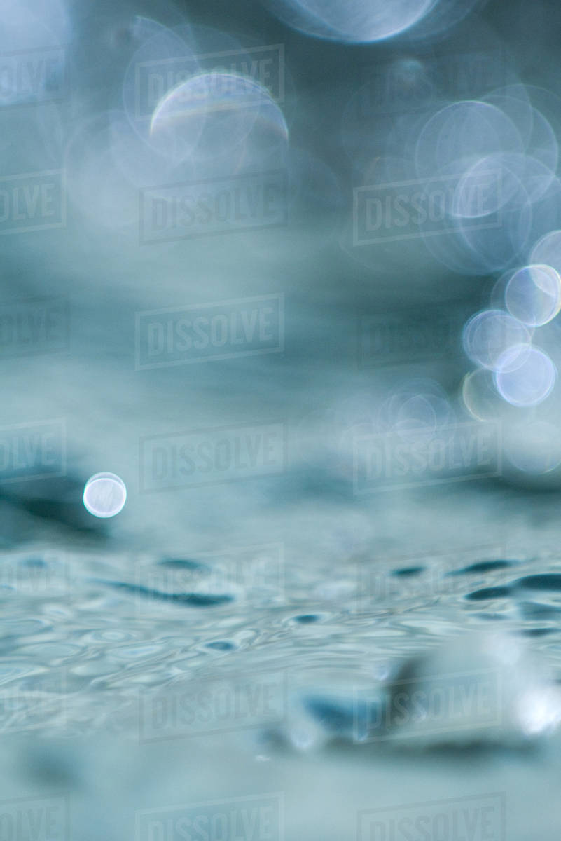 Water, extreme closeup Stock Photo Dissolve
