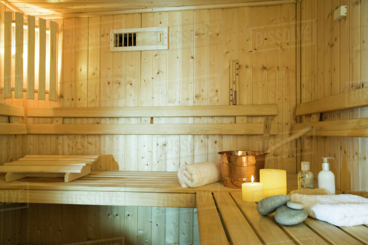 Swedish sauna Stock Photo Dissolve