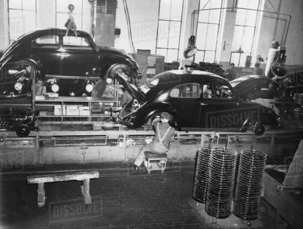 Assembly line - Stock Photo - Dissolve