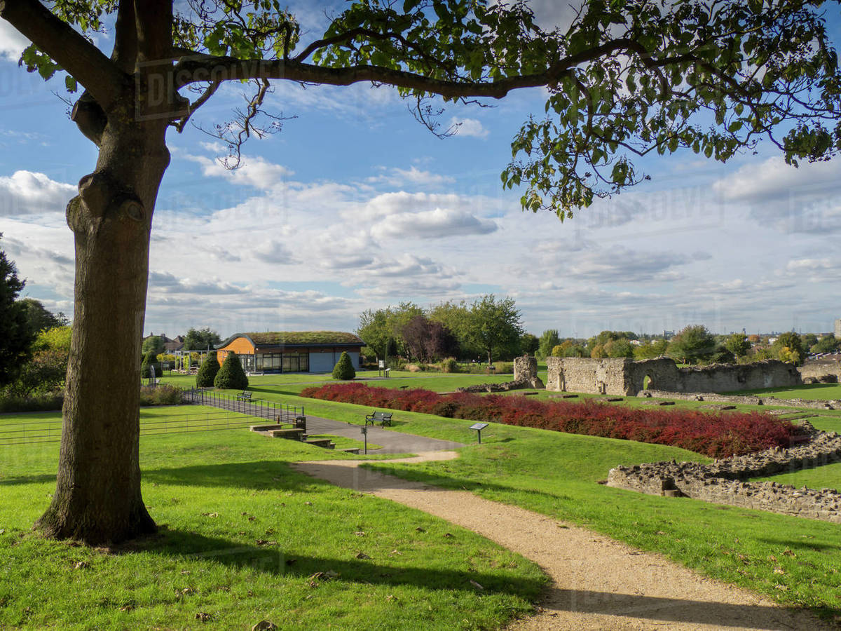 Lesnes Abbey, Abbey Woods, East London, London, England, United Kingdom, Europe Royalty-free stock photo