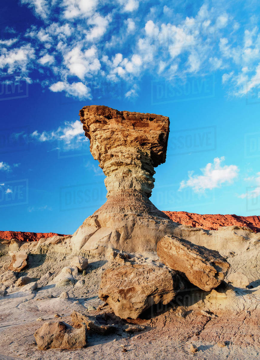 The Mushroom Rock Formation, Ischigualasto Provincial Park, UNESCO