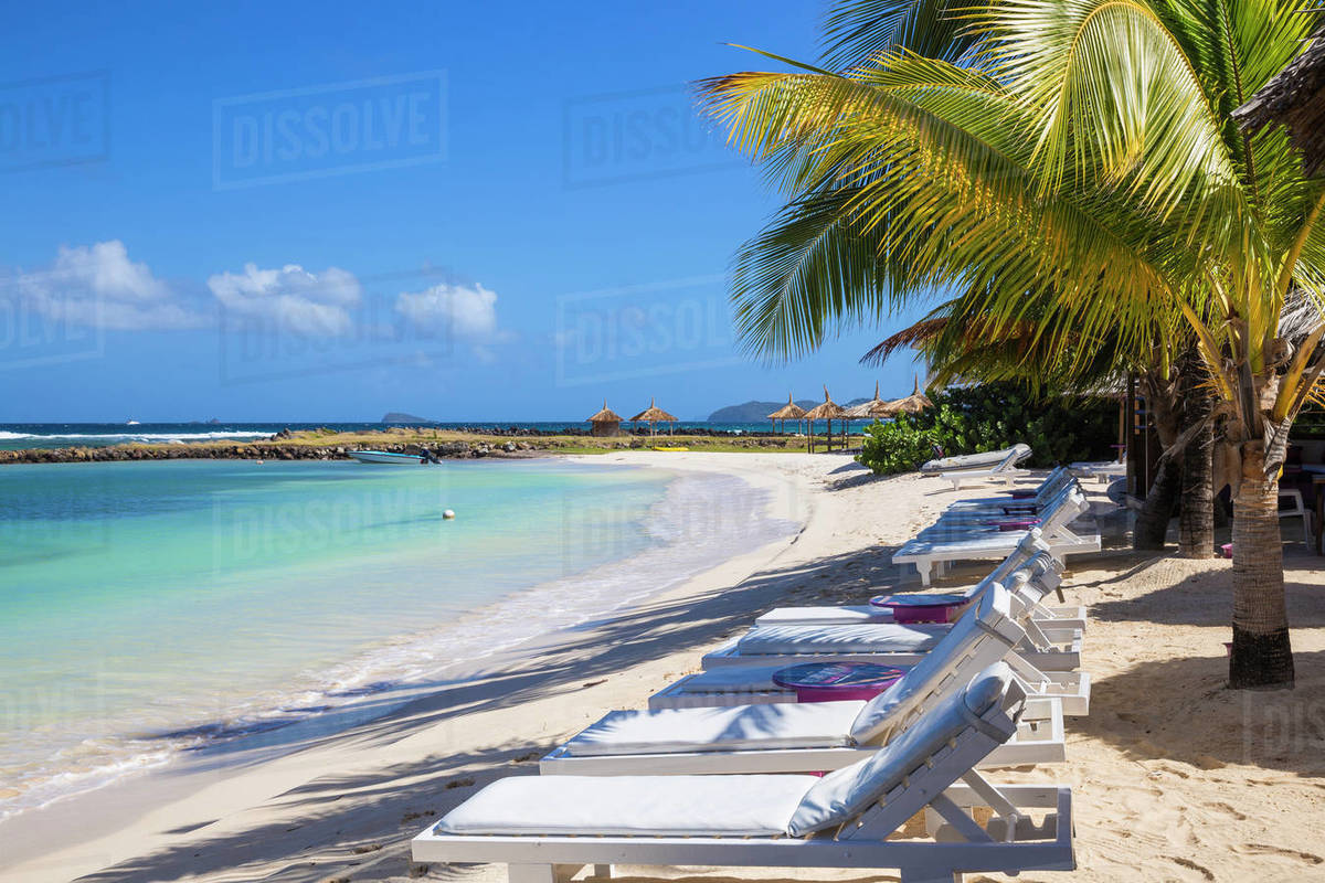 Big Sands beach at Belmont Bay, Union Island, The Grenadines, St. Vincent and The Grenadines