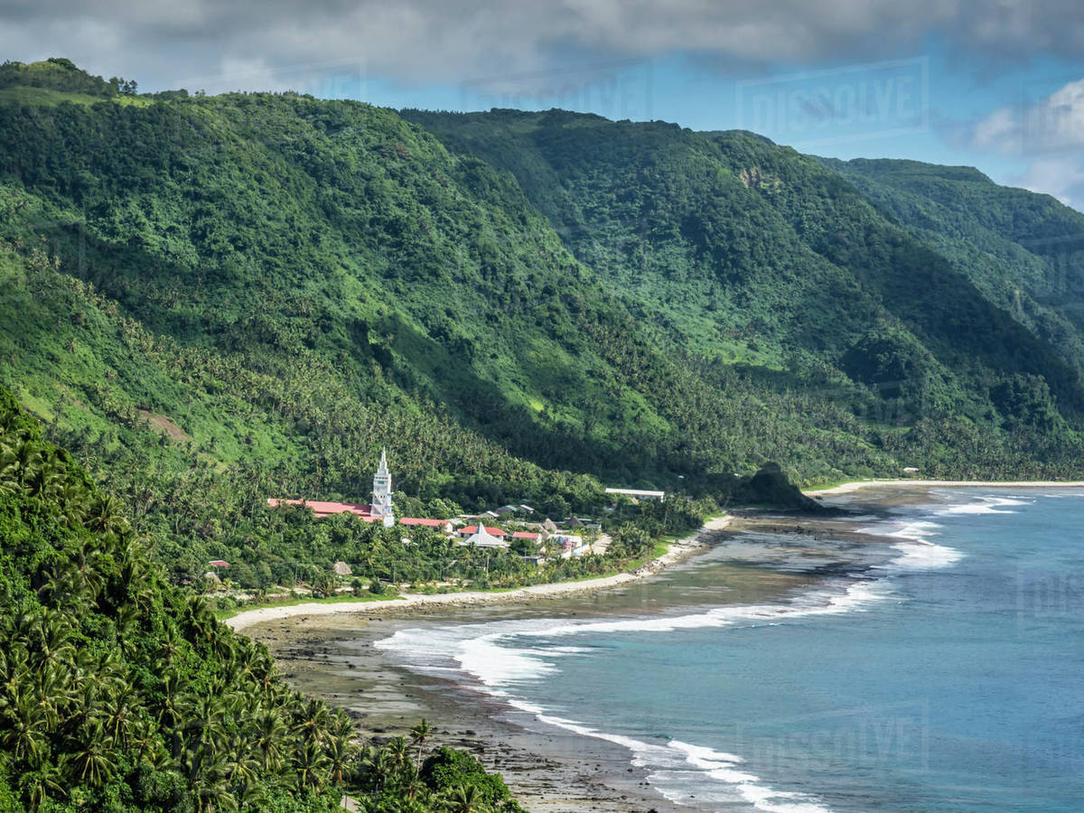 St Peter Chanel Catholic Church In Poi Futuna Island French St Peter Chanel Catholic Church In Poi Futuna Island French Territory Of Wallis And Islands South Pacific