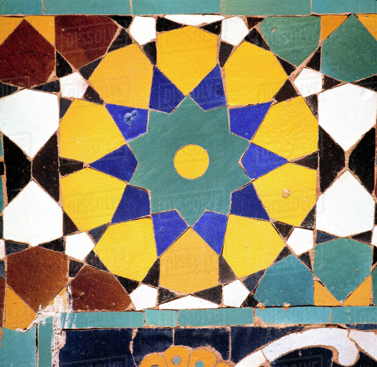 Afghanistan Mazar I Sharif A Detail Of Colorful Mosaic Tile At A Detail Of Colorful Mosaic Tile At The Shrine To Hazrat Ali In Mazar I Sharif Afghanistan