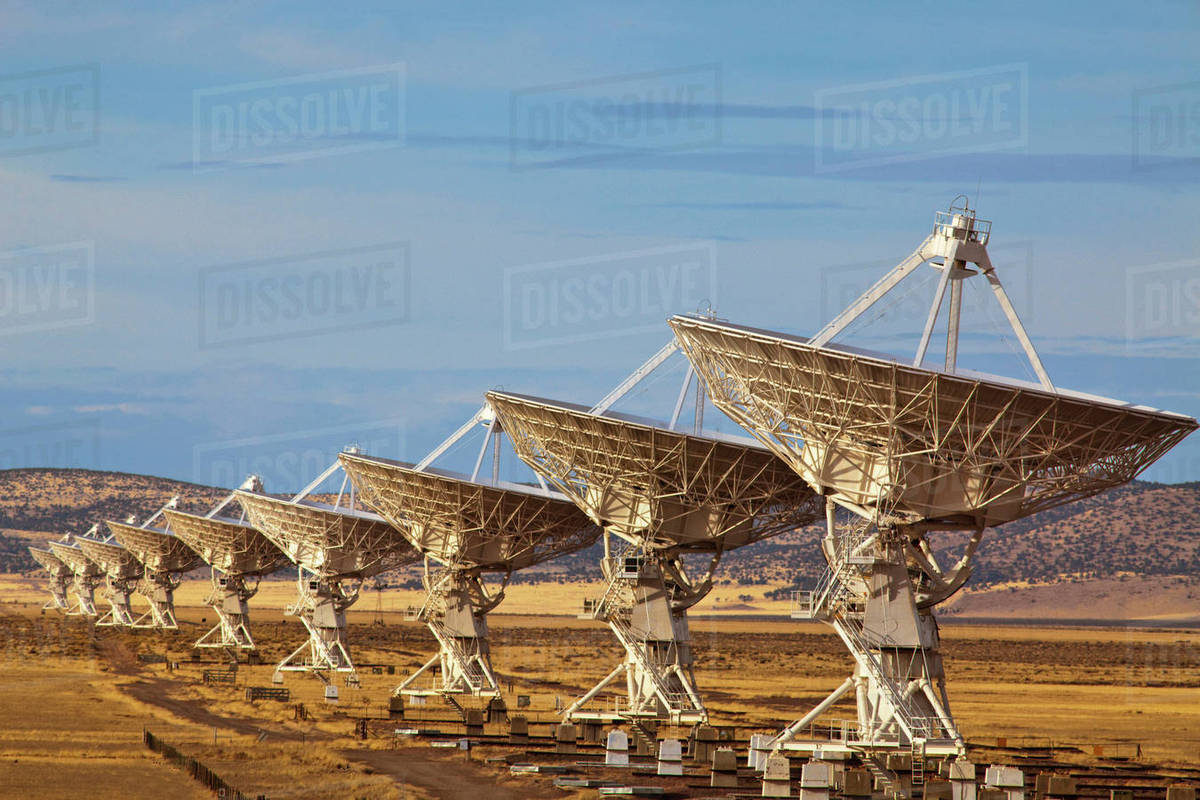 Very Large Array aka National Radio Astronomy Observatory in Sorocco