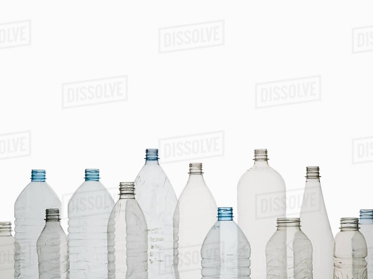 Empty plastic bottles Stock Photo Dissolve