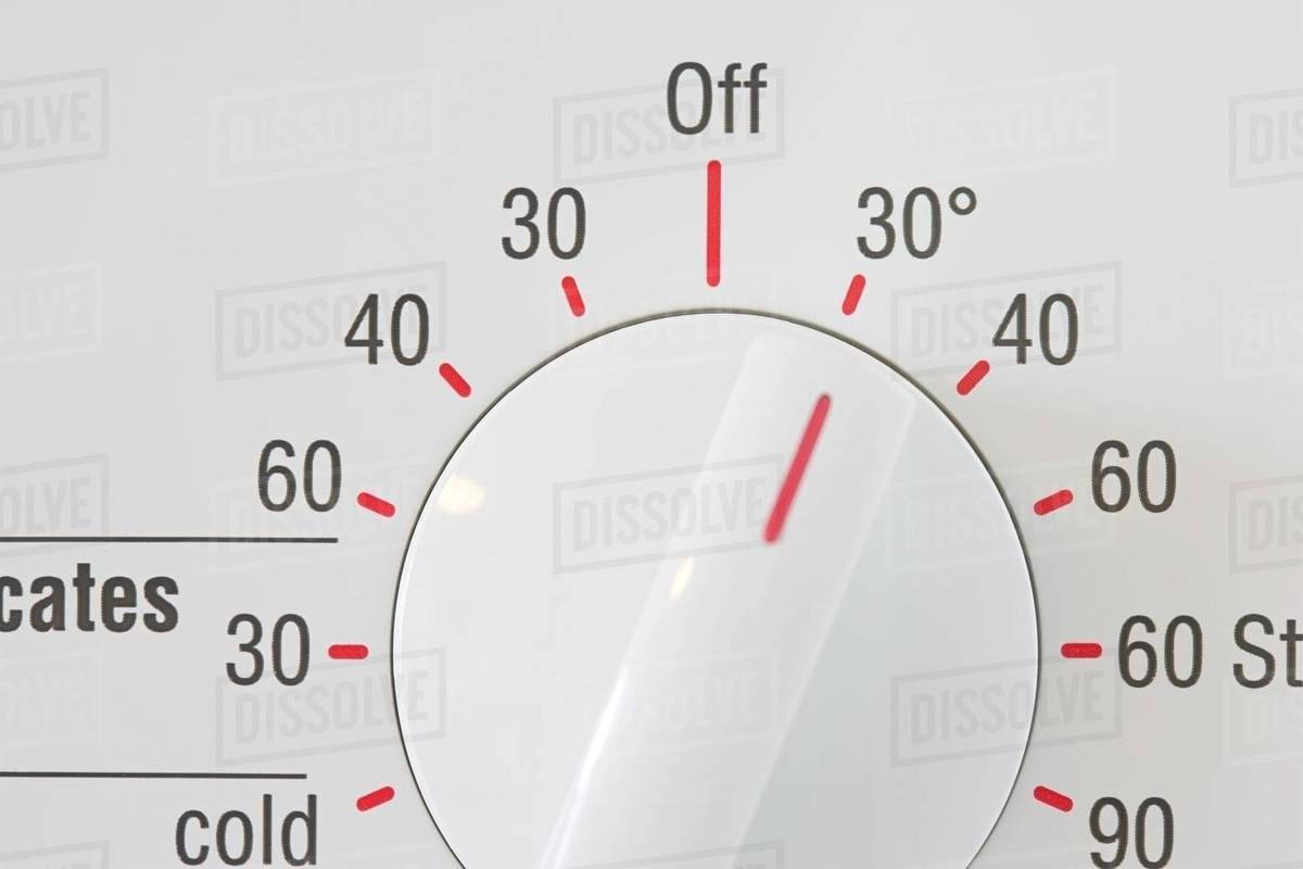 Washing machine knob Stock Photo Dissolve