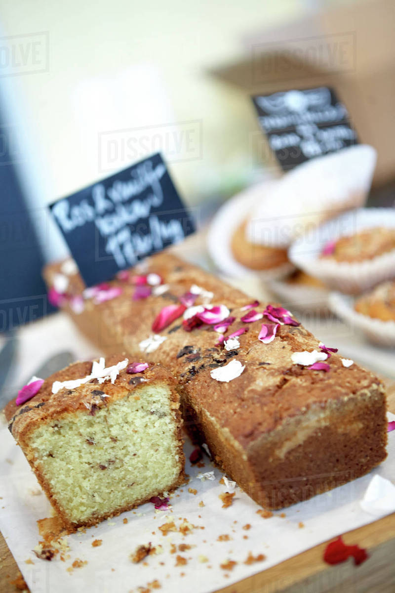 Cakes for sale Stock Photo Dissolve