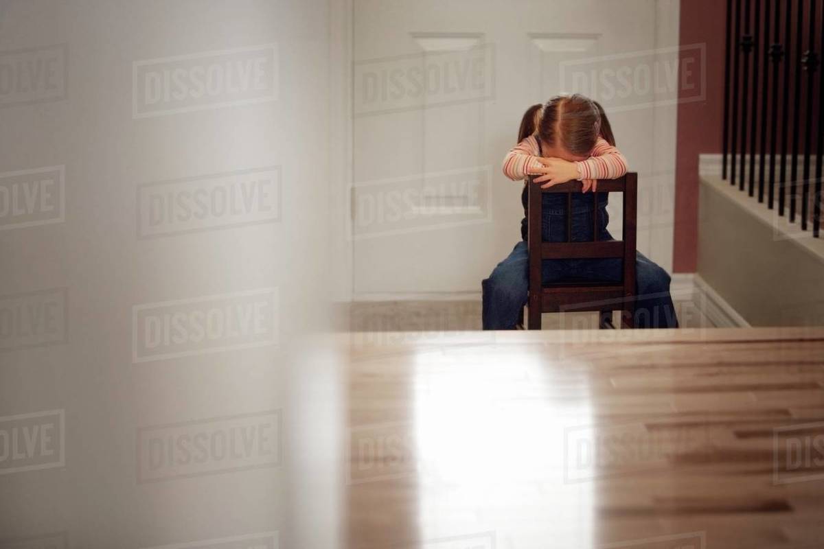 Child In TimeOut Stock Photo Dissolve
