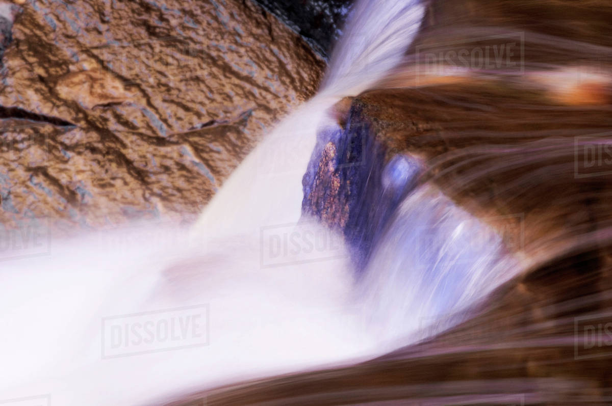 Water. Algonquin Provincial Park, Ontario. Canada. Stock Photo Dissolve