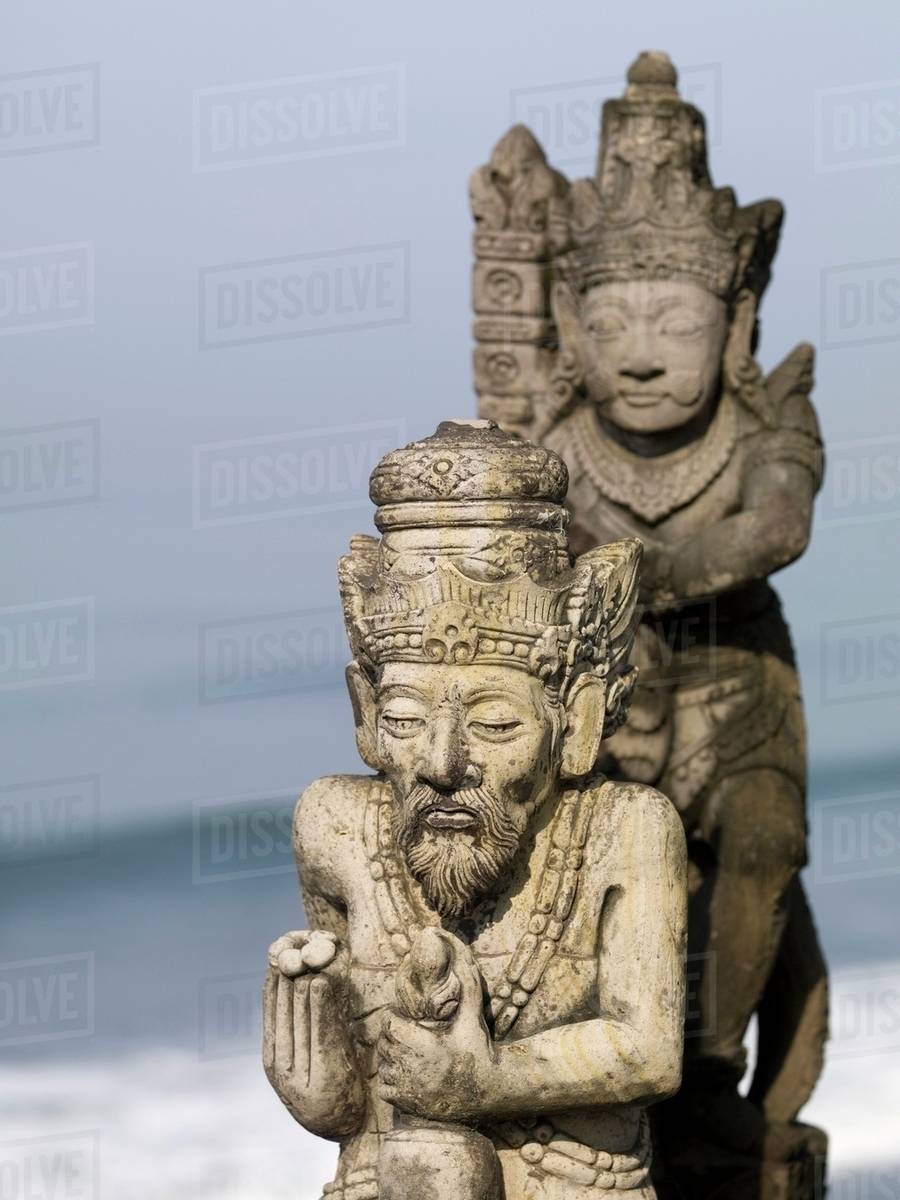 Bali, Indonesia; Hindu Statues Stock Photo Dissolve