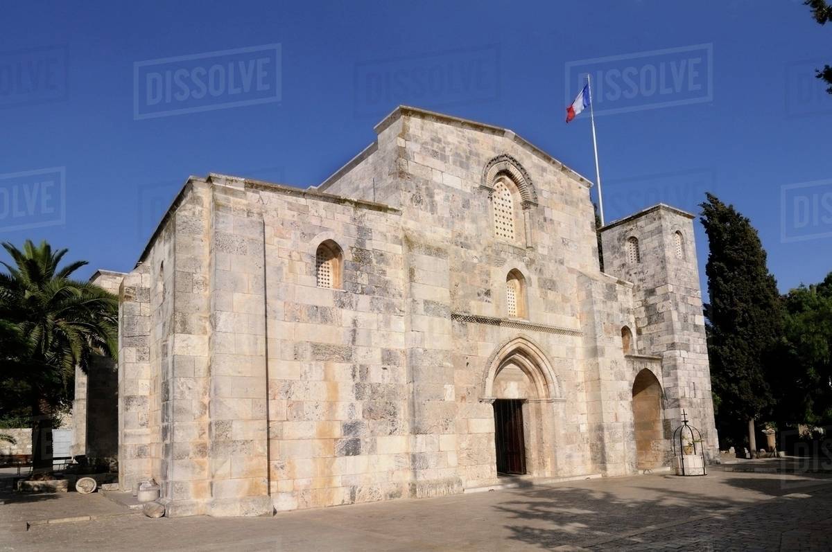 St. Anne's Church, Jerusalem, Israel Stock Photo Dissolve