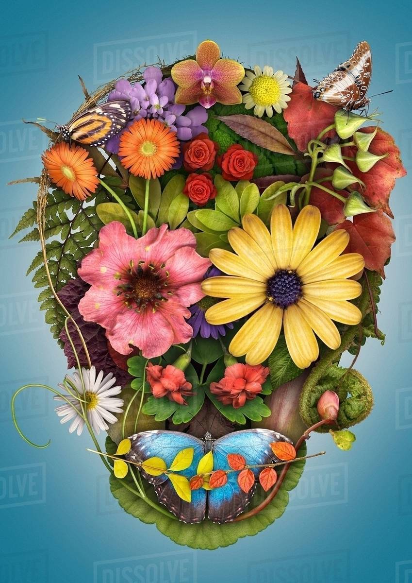 mexican sugar skull made