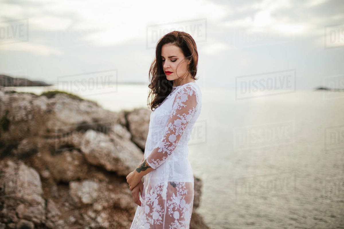 coast white lace dress