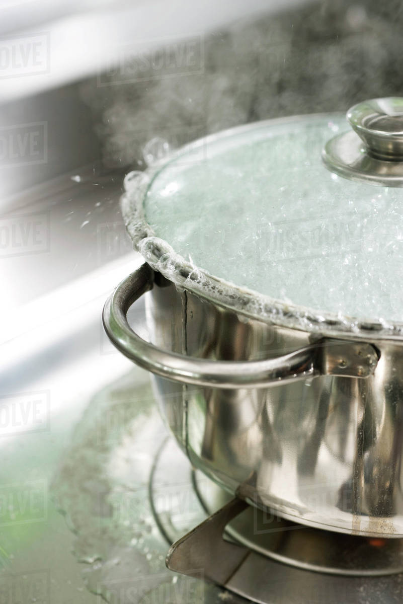 Pot boiling over Stock Photo Dissolve