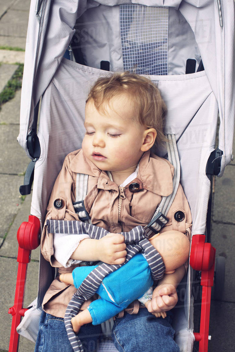 sleeping stroller