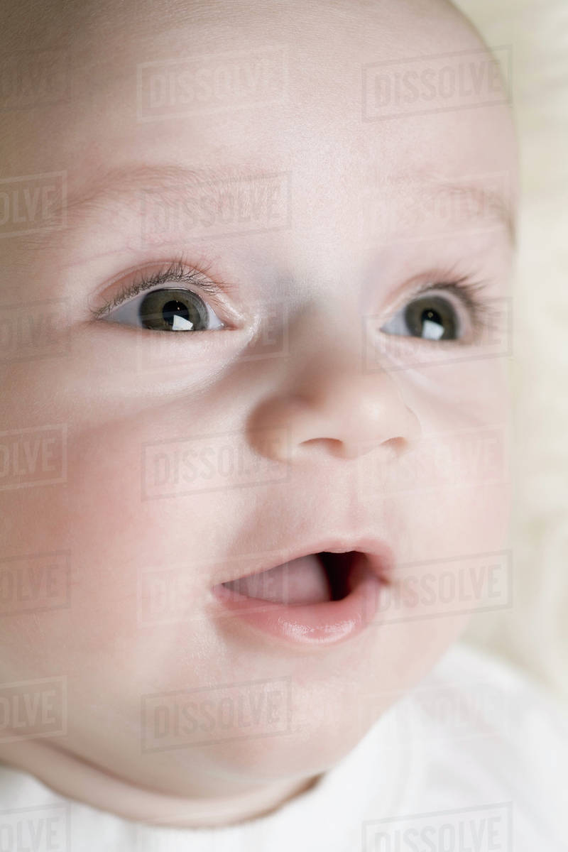 A baby looking away Stock Photo Dissolve